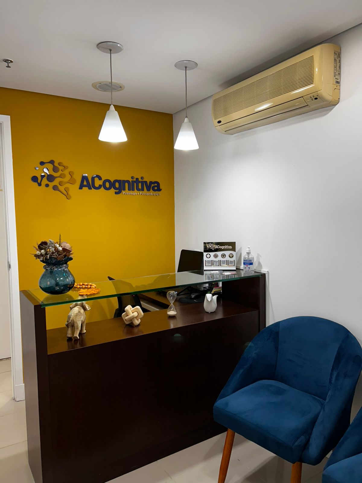 Recepção e sala de espera da ACognitiva